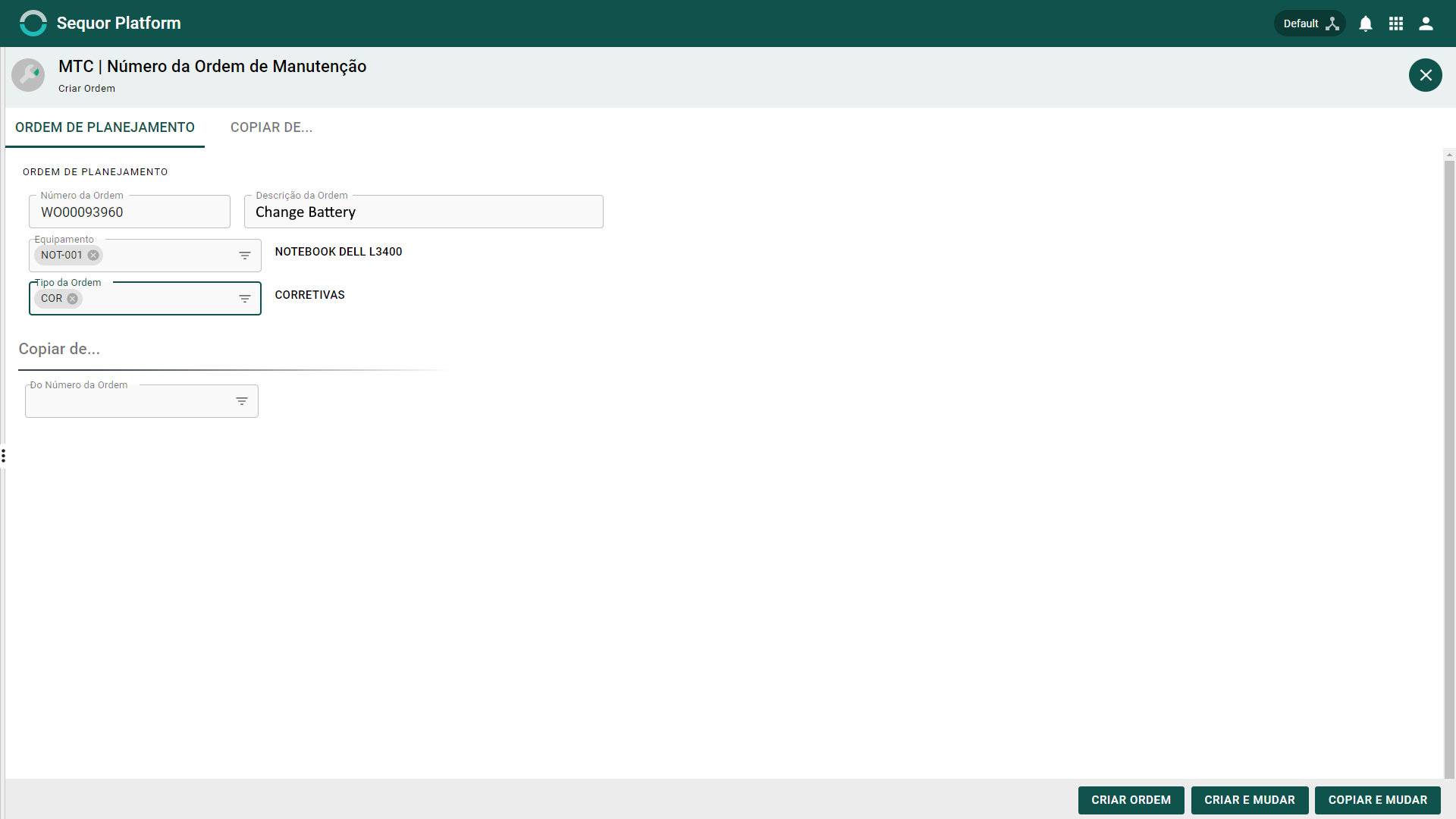 Sequor Platforma Site