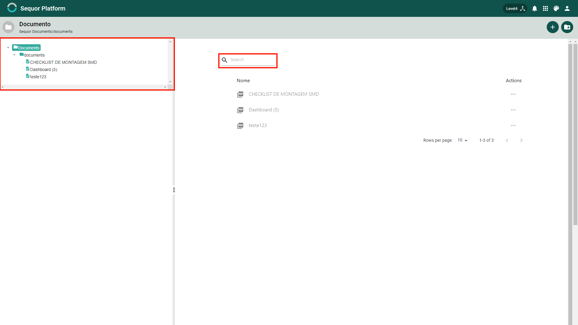 Sequor Platforma Site