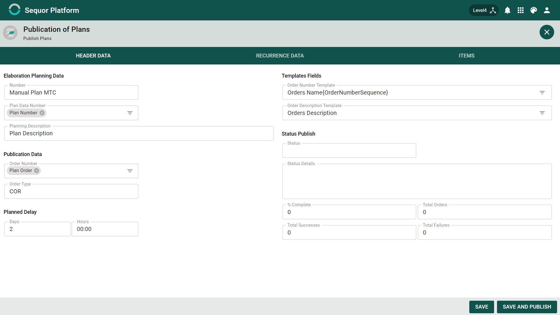 Sequor Platforma Site