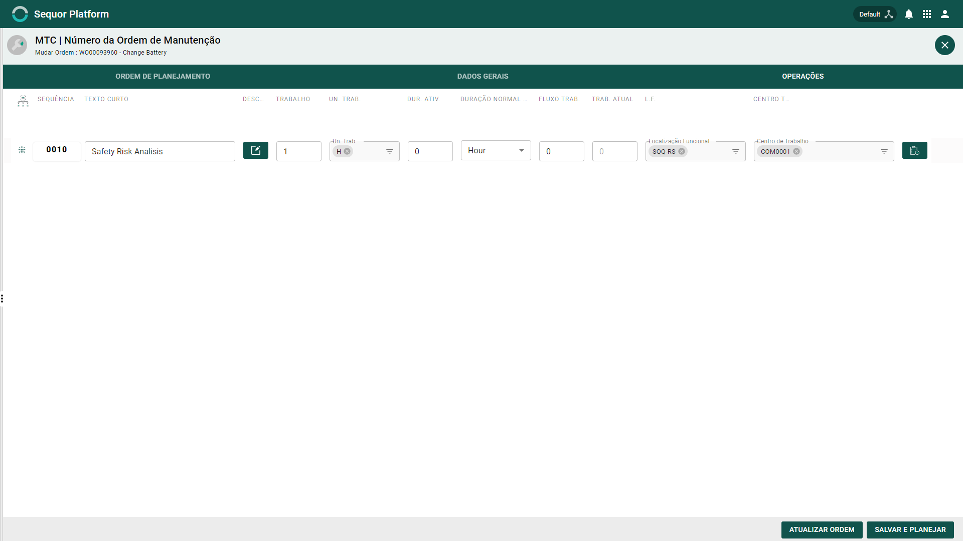 Sequor Platforma Site