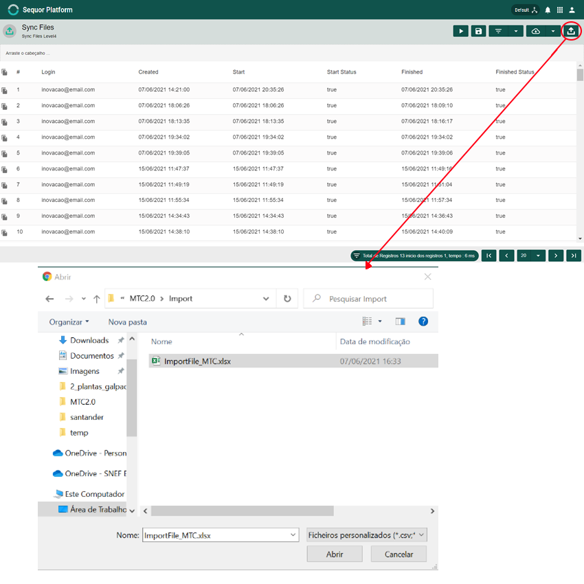 Sequor Platforma Site